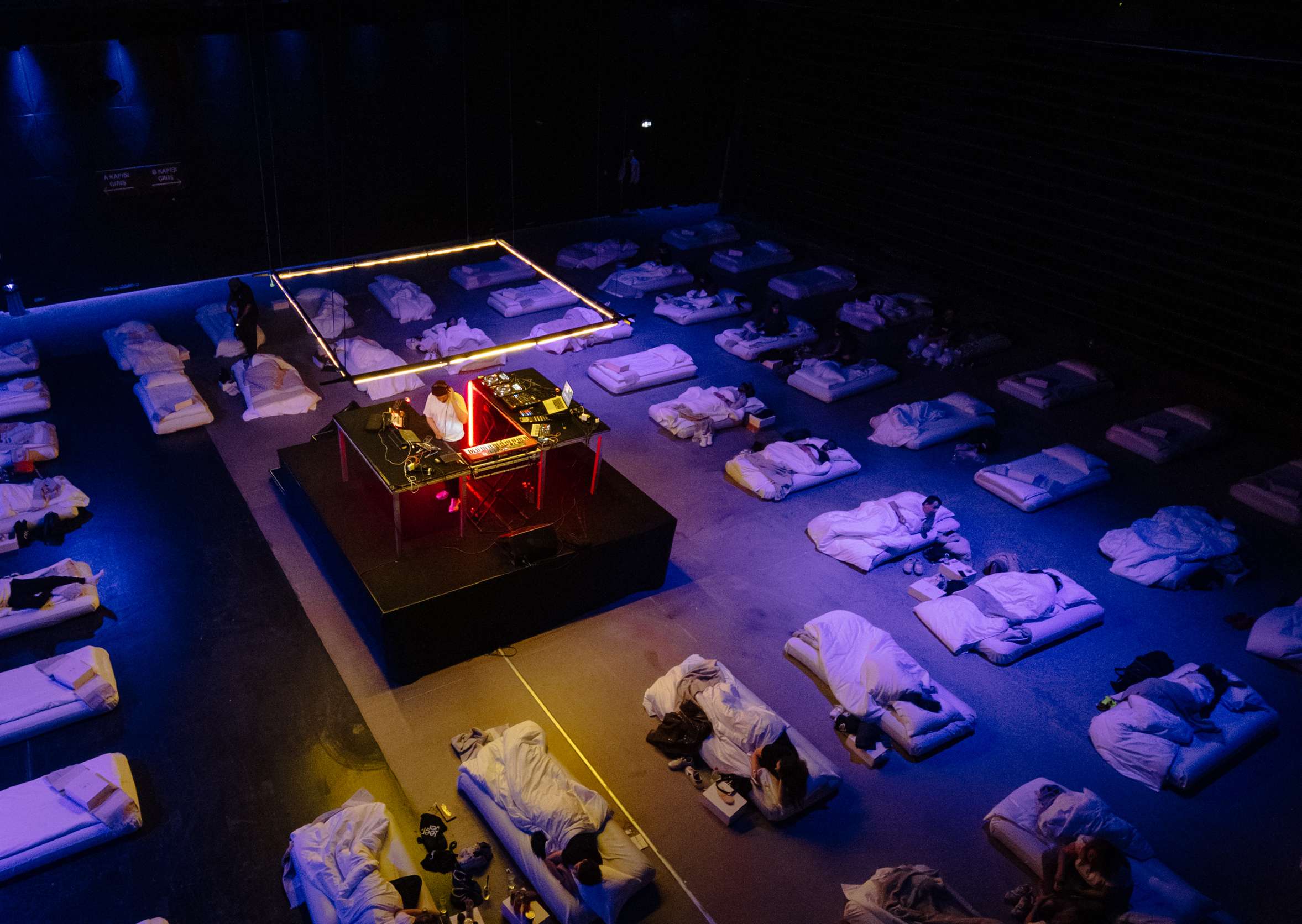 Bu konserde uyumak serbest!